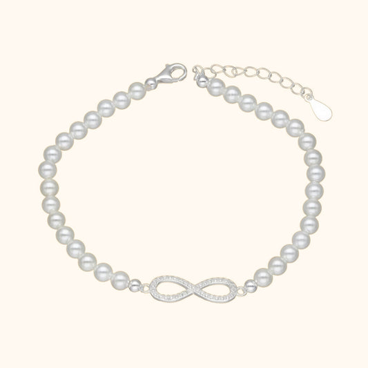 Pulsera perlas infinitas