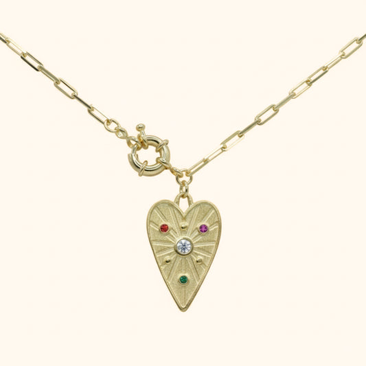 Collar enchapado en Oro 18K - Collar Sydney