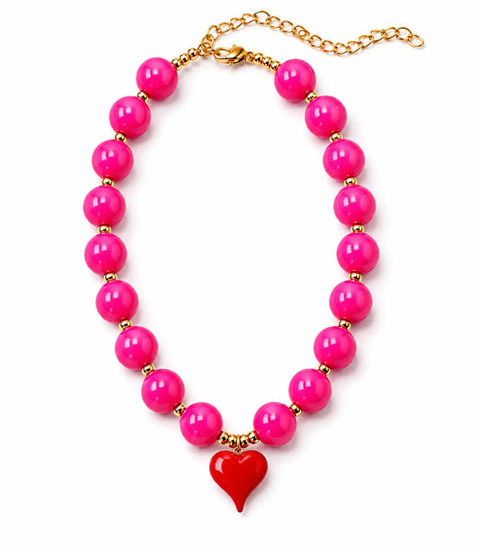 Collar Shelly Fucsia