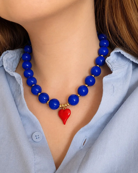 Collar Shelly Azul